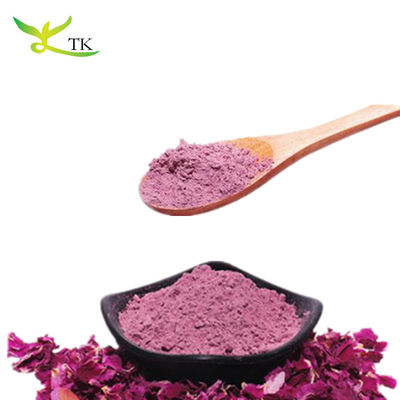 Natural Dried Rose Petals Instant Powder Red Rose Petal Powder for Food and Beverage