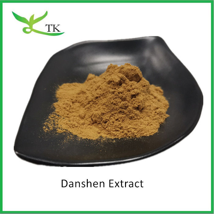 Natural Herbal Salvia Miltiorrhiza Danshen Extract Powder Danshen Root Extract