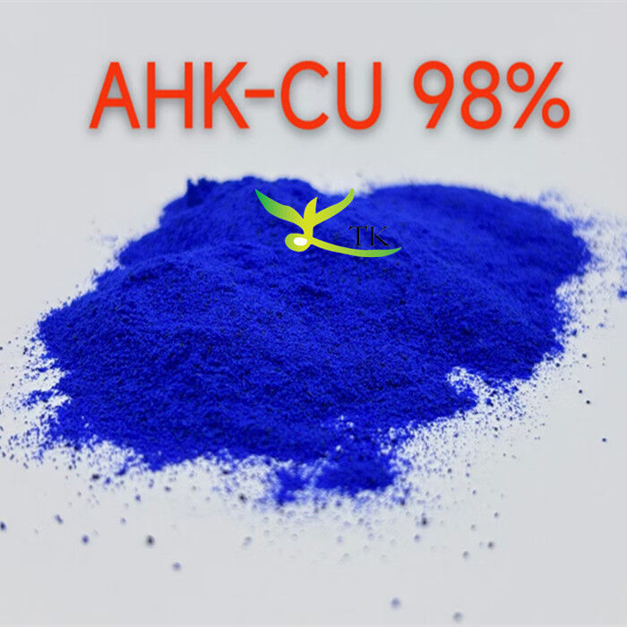 Cosmetic Grade Pure Ahk-cu Powder 99% Ahk-cu Copper Tripeptide-3 For Hair Growth