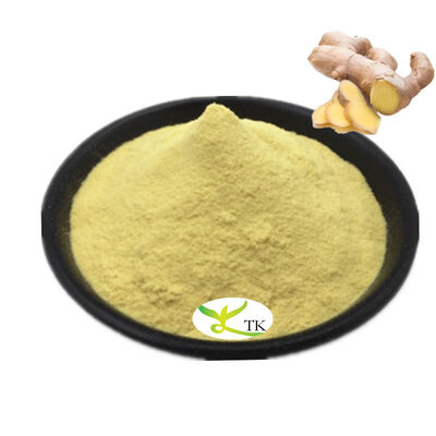 HACCP फैक्ट्री सप्लाई फूड ग्रेड जिंजर एक्सट्रेक्ट पाउडर जिंजर रूट एक्सट्रेक्ट 5% जिंजरोल