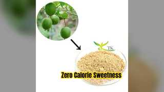 प्राकृतिक भिक्षु फल स्वीटनर शून्य कैलोरी